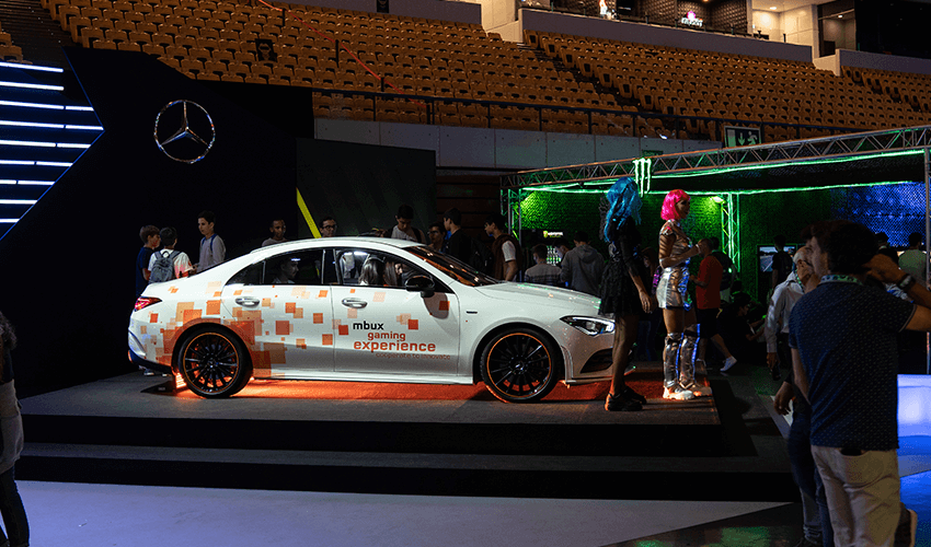 Stand Mercedes-Benz Portugal no Moche XL eSports 2019