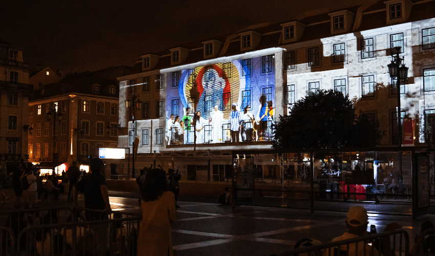 VideoMapping Praça da Figueira