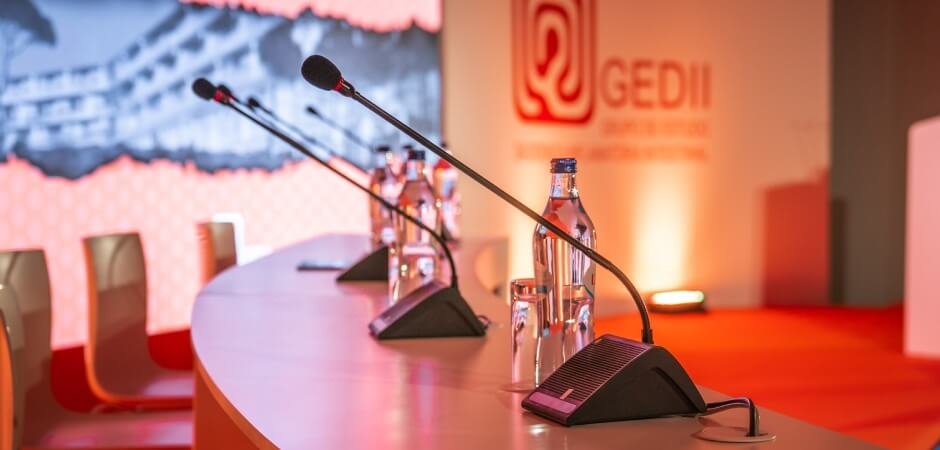 Microfone de conferência