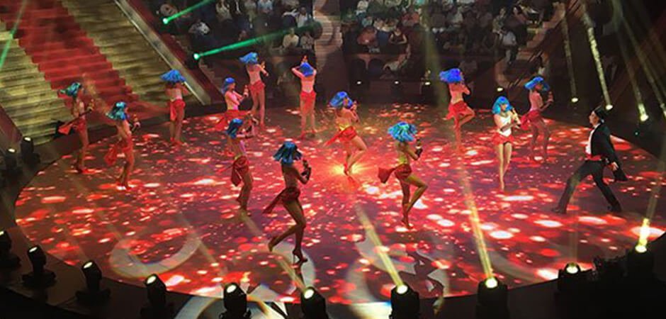 Ledwall Floor interactivo 