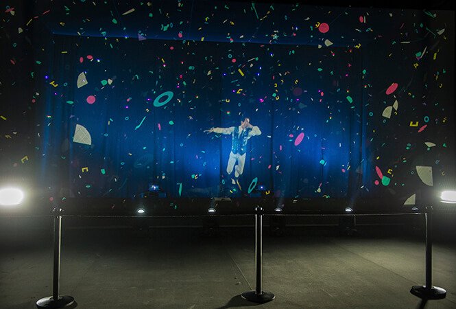 Cortinas holográficas