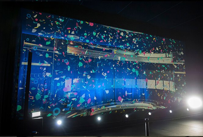 Cortinas holográficas